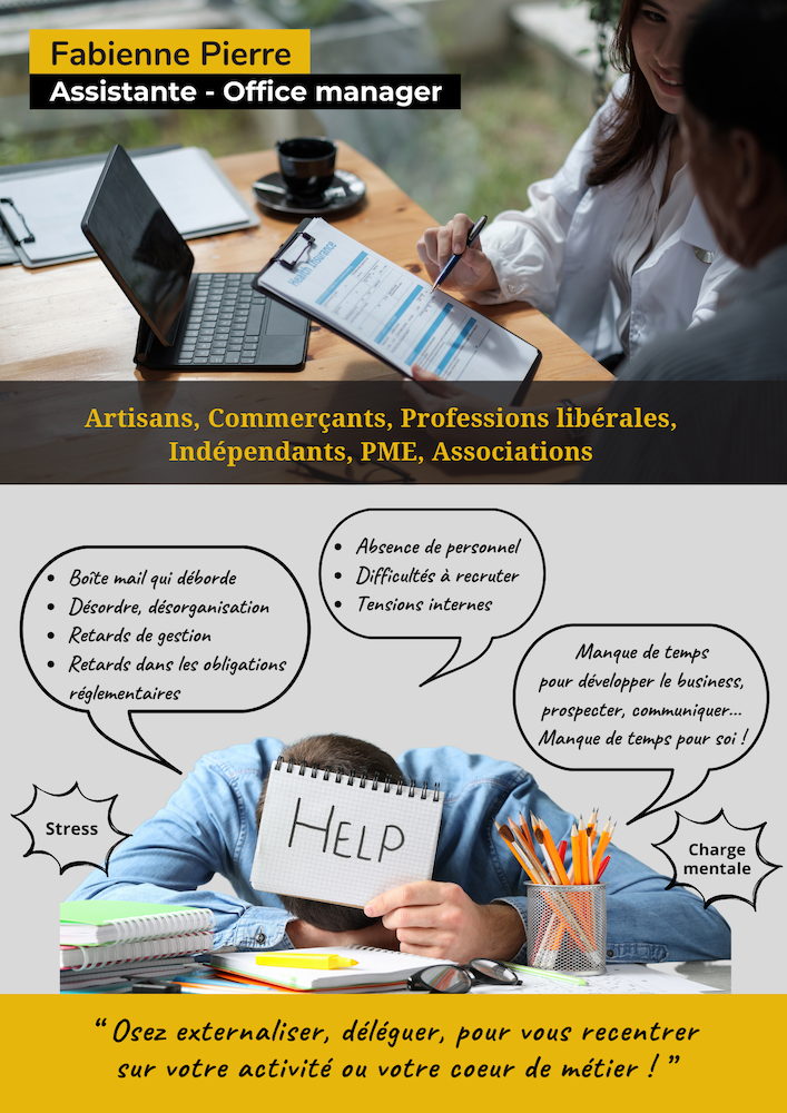 office manger Fabienne Pierre